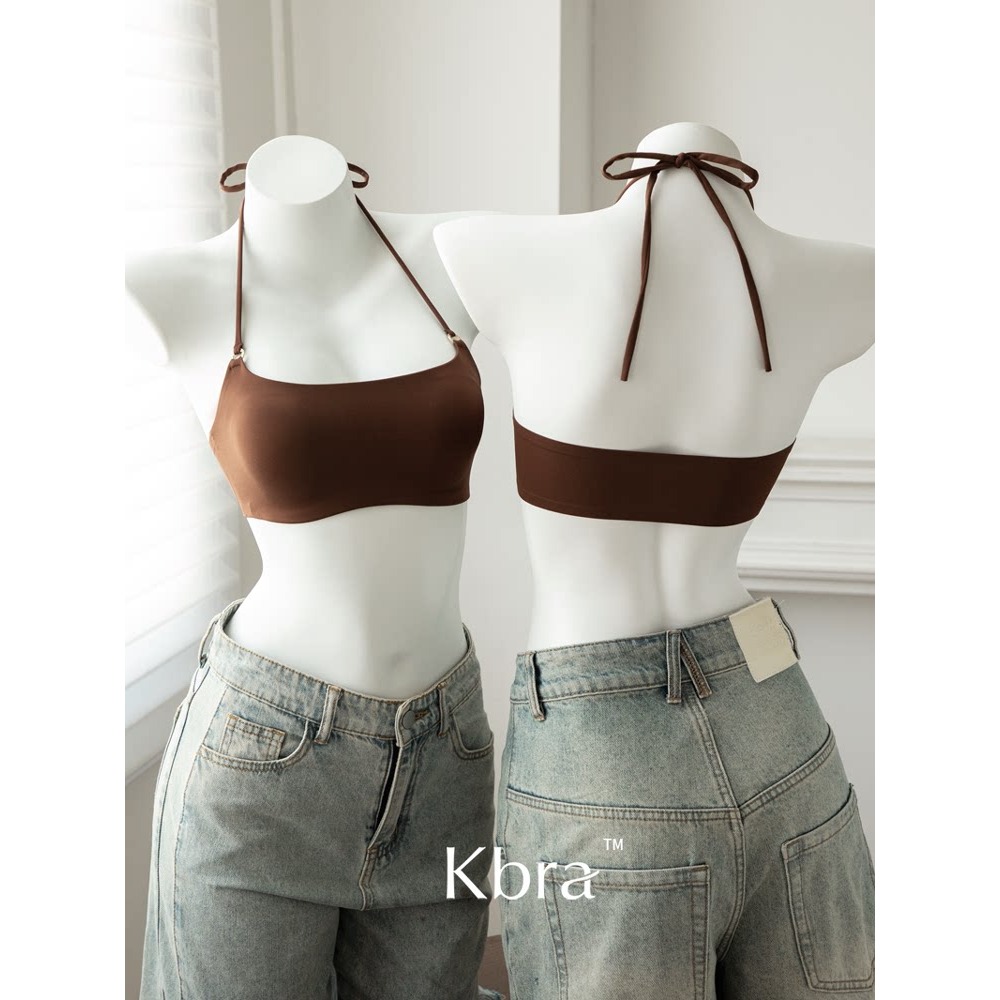 KUCLUT Style Halter Beauty Bac - Bralette Wireless Soft ulasan dan harga