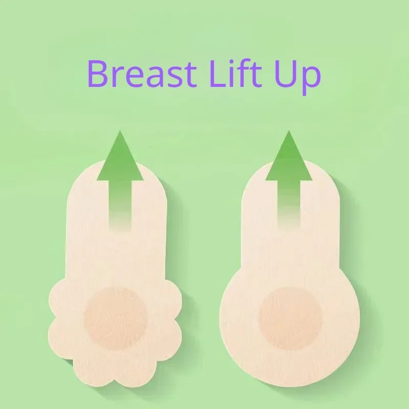 10pcs Women's Invisible Breast - Silicone Bra Adhesive ulasan dan harga