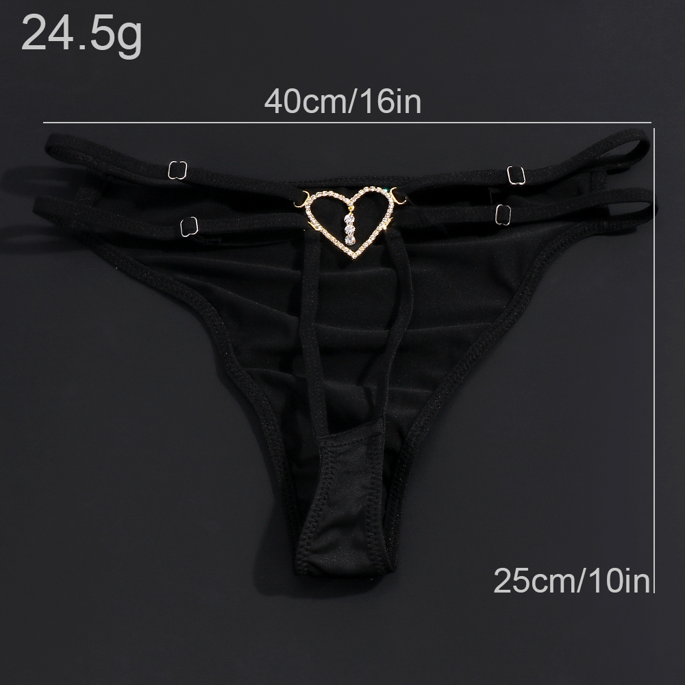 Heart Thong Swimsuit Panty Wom - Thong Bikini Women ulasan dan harga