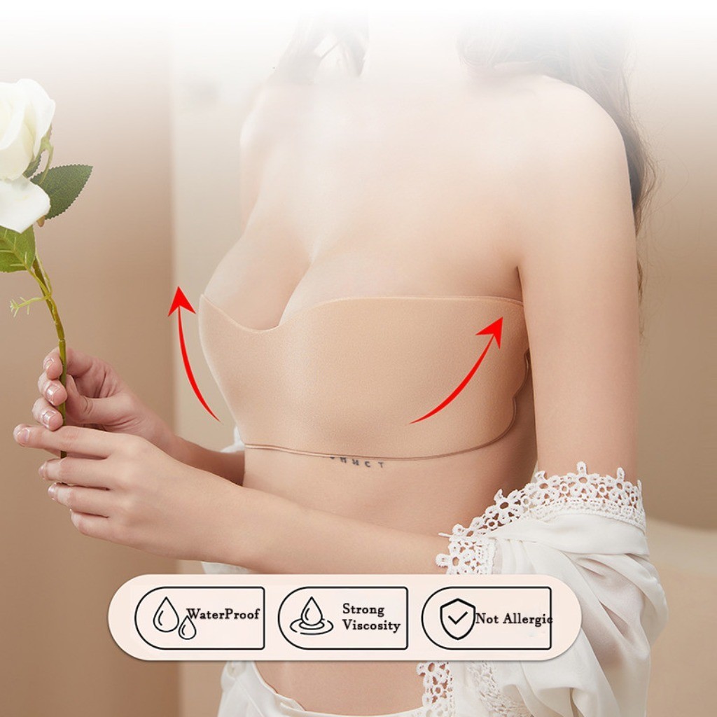 Reusable Nipple Tape One Piece - Silicone Bra Adhesive ulasan dan harga