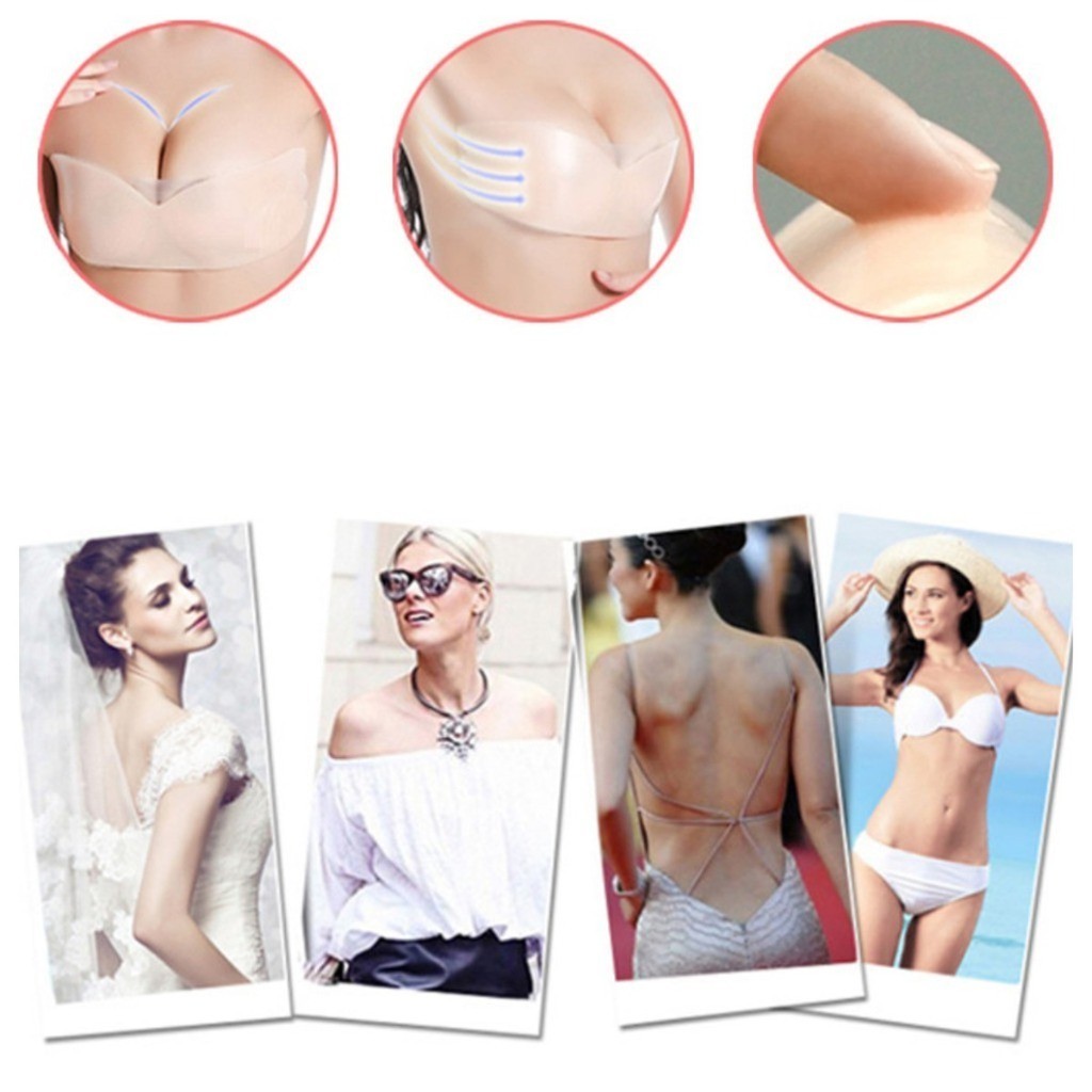 Reusable Nipple Tape One Piece - Silicone Bra Adhesive ulasan dan harga
