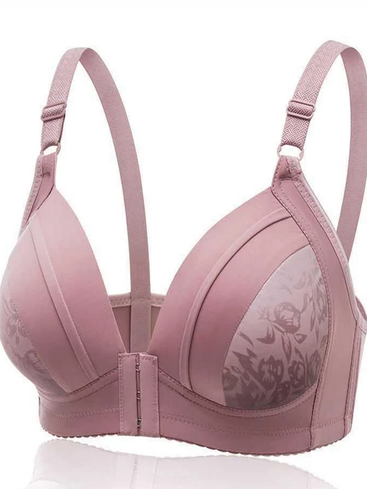 Push Up Bra Front Closure Wome - Bralette Wireless Soft ulasan dan harga